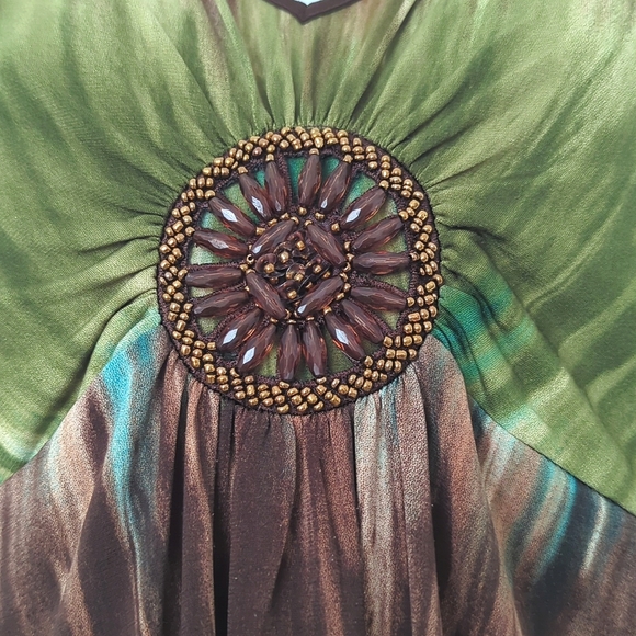 Dressbarn multi color top - Picture 2 of 8